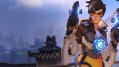 Overwatch Tracer (Overwatch) Lena Oxton blizzard entertainment