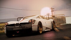 Pagani Huayra Car sunset