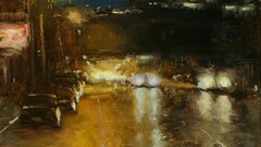 painting City street