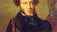painting classic art portrait Alexandre Pouchkine poetry