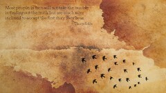 paper quote Birds artwork
