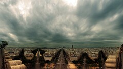 Paris France City cityscape sky