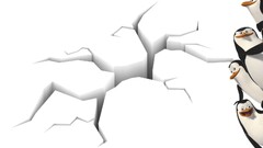 Penguins Penguins of Madagascar Madagascar (movie) cracked ice