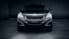 Peugeot Urban Crossover concept cars Car Peugeot silver cars
