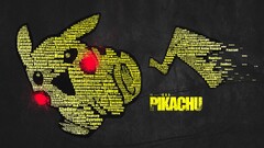 Pikachu Pokémon Anime numbers