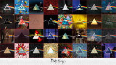 pink floyd Music The Dark Side Of The Moon collage