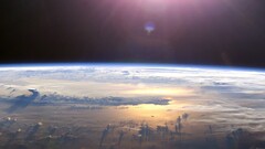 planet atmosphere Space space art digital art