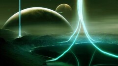 planet science fiction space art Space digital art