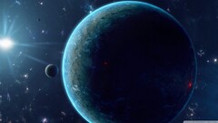 planet space art digital art