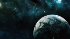 planet space art digital art