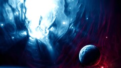 planet space art digital art