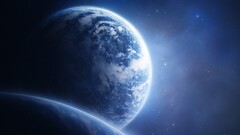 planet space art digital art