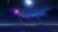 planet space art digital art Space