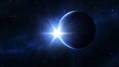 planet space art glowing Space digital art