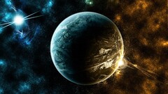 planet space art Space digital art