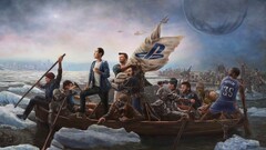 playstation boat ice artwork video games video game art