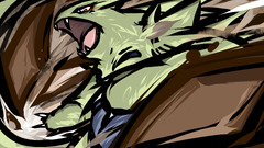 Pokémon Anime creature red eyes