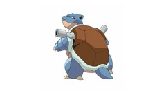 Pokémon blastoise Anime Simple Background