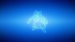 Pokémon blue background video games