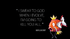 Pokémon magikarp Gyarados pixel art video games