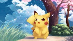 Pokémon Pikachu Anime Trees outdoors