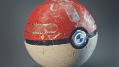 Pokémon Poké Balls Simple Background video games