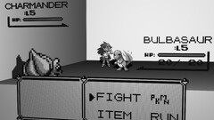 Pokémon video games monochrome