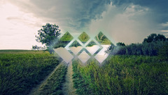 polyscape landscape digital art