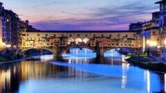 ponte vecchio firenze cityscape Italy