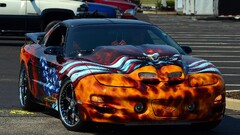 Pontiac Firebird TransAm vehicle Pontiac pop-up headlights