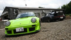 porsche 911 old car Car green cars Rauh Welt RWB Porsche