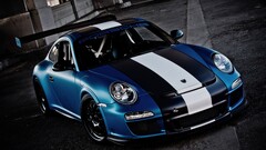 Porsche Car Supercars porsche 997 porsche 911 blue cars