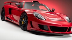Porsche Carrera GT Car red cars