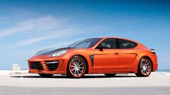 Porsche Panamera Car orange cars
