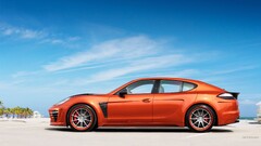 Porsche Panamera Car orange cars