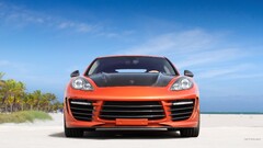 Porsche Panamera Car orange cars