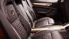 Porsche Panamera Car Porsche car interior vehicle watermarked