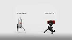 Portal (game) team fortress 2 turrets