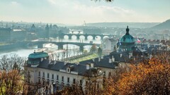 Prague cityscape City