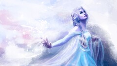 Princess Elsa Frozen (movie) artwork
