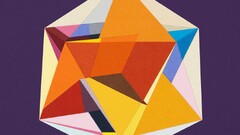 purple background abstract digital art