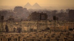 pyramid City national geographic Egypt cityscape