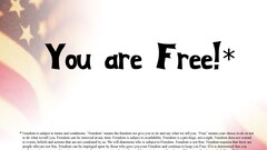 quote American Flag Typography