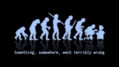 quote Evolution Typography humor