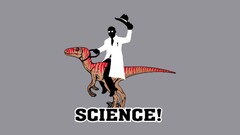 quote humor Minimalism Science Dinosaurs Simple Background hat