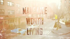 quote urban digital art City Beige bright street motivational