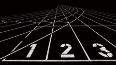 race tracks running Minimalism black lines black background