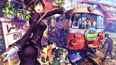 Rail Wars Anime train railway anime girls