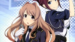 Rail Wars Koumi Haruka Sakurai Aoi anime girls Anime long hair