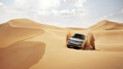 Range Rover Car desert dunes sand vehicle
